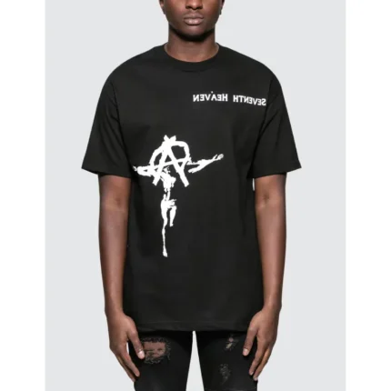 Black Seventh Heaven Anarchy S/S T-Shirt