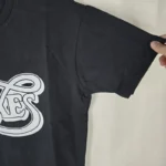 Black Seventh Heaven Foxes T-shirt Front View