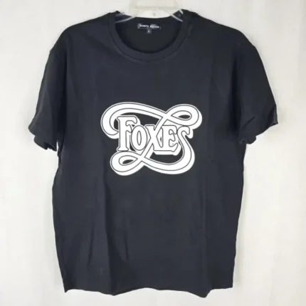 Black Seventh Heaven Foxes T-shirt