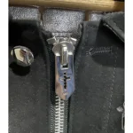 Black Seventh Heaven Masu Diamond Cut Jacket Front View