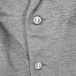 Black Seventh Heaven Men's Medium 3D Cross Jacket Close View