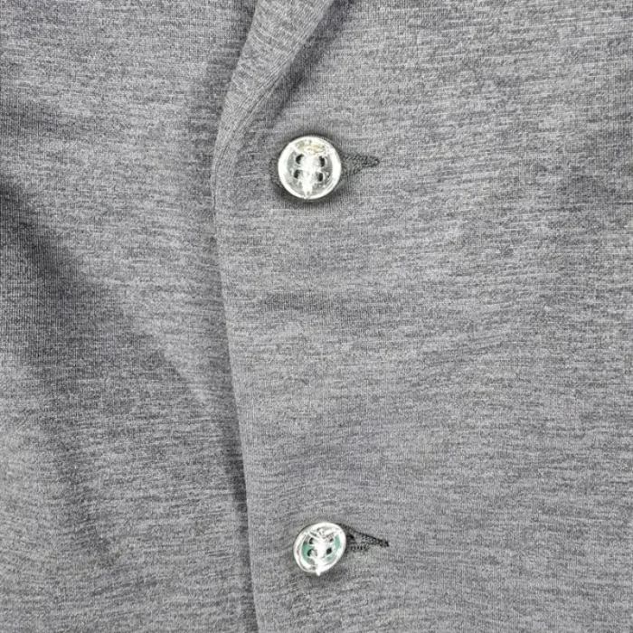 Black Seventh Heaven Men'S Medium 3D Cross Jacket Close View