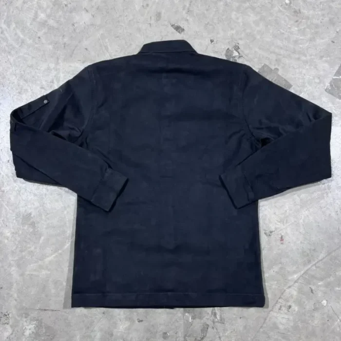 Black Seventh Heaven Scaffolding Jacket Back View