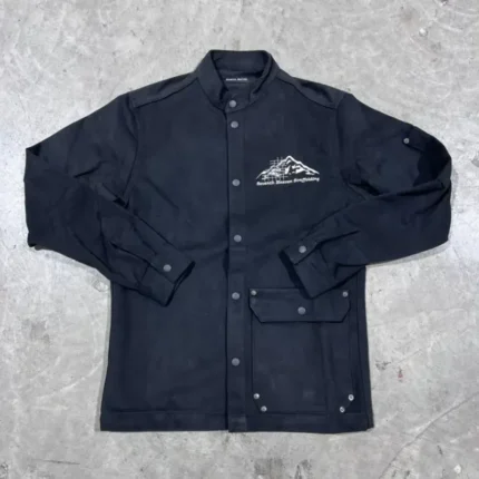 Black Seventh Heaven Scaffolding Jacket