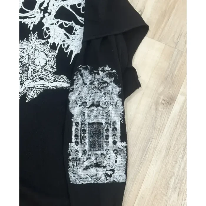 Black Seventh Heaven X Plod Squad Long Sleeve Shirt Side View