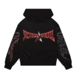 Black Seventh Heaven X Saint Peter Zip-Up Hoodie Back