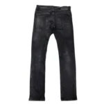 Black Seventh Heaven X Streetwear London Skinny Jeans Back