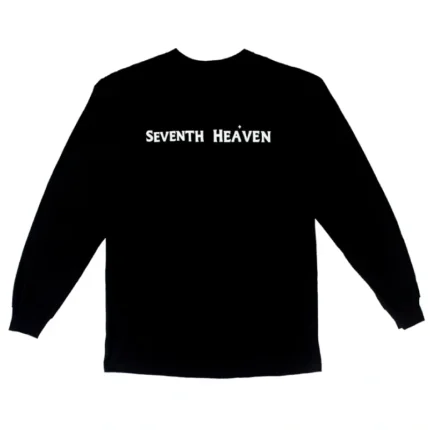 Black Seventh Heaven x Wasted Youth Long Sleeve Tee