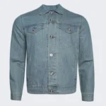 Blue Seventh Heaven Denim Cross Jacket