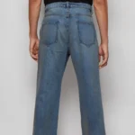 Blue Seventh Heaven Missing Cross Denim Jeans Back