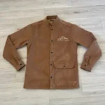 Beige Seventh Heaven Scaffolding Suede Jacket