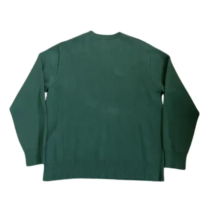 Green Seventh Heaven Meant to Die Knit Sweater Back