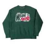 Green Seventh Heaven Meant to Die Knit Sweater