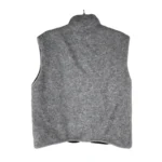 Grey Seventh Heaven Anarchy Fleece Vest Back