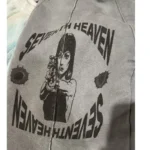 Grey Seventh Heaven Fleece Shorts Logo