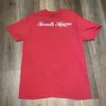 Red Seventh Heaven GOD T Shirt Back View