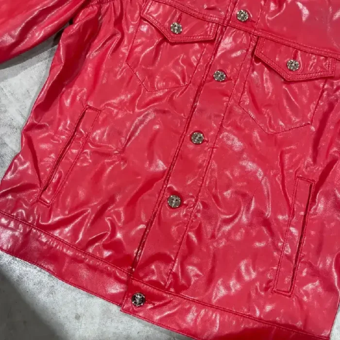 Red Seventh Heaven Jacket Close View