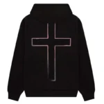 The Black Weeknd x Seventh Heaven Starboy 5 Year Anniversary Hoodie Back View