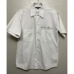 White Seventh Heaven Button-Up T-shirt