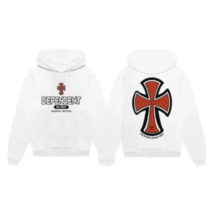 White Seventh Heaven Dependent Hoodie