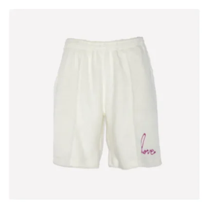 White Seventh Heaven Love Shorts