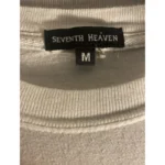 White Seventh Heaven Salvation T Shirts Close View