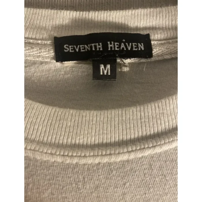 White Seventh Heaven Salvation T Shirts Close View