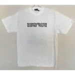 White Seventh Heaven X Verdy Wasted Youth Tee Front View
