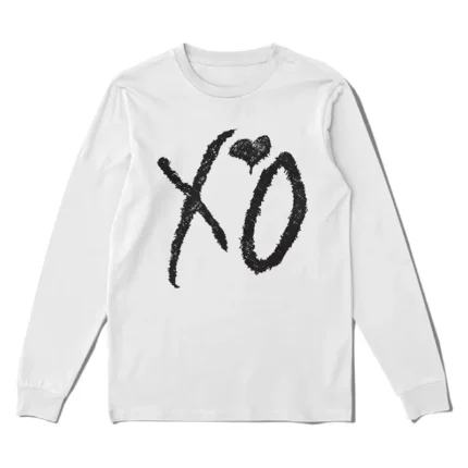 White Seventh Heaven x The Weeknd OX Long Sleeve Tee