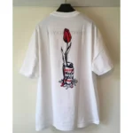 White Seventh Heaven x Wasted Youth T-shirt Back View