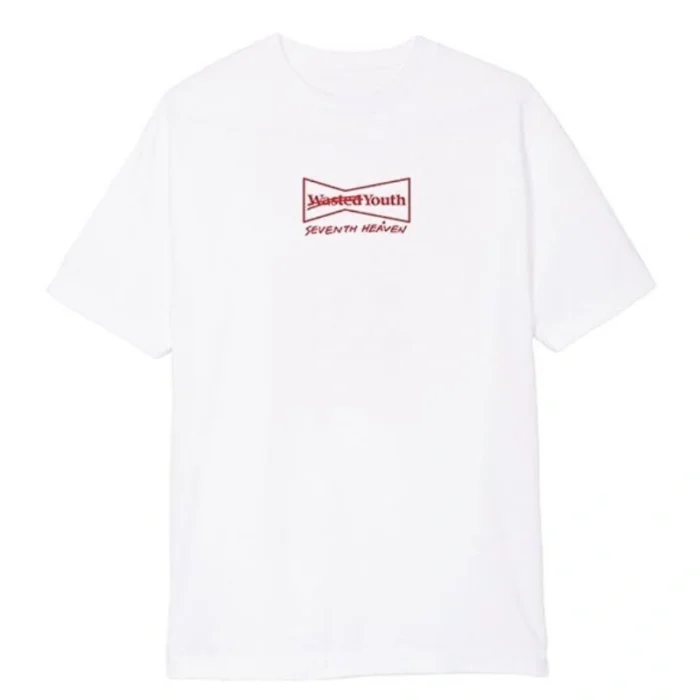 White Seventh Heaven X Wasted Youth T-Shirt