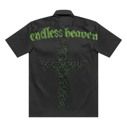 Black Seventh Heaven Endless Heaven Shirt Back