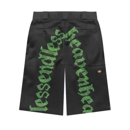 Black Seventh Heaven Endless Heaven Shorts Back