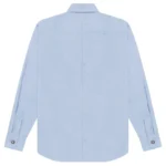 Blue Seventh Heaven Logo Button-Up Shirt Back
