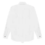 White Seventh Heaven Crucifix Button-Up Shirt Back